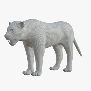 Realistic Lion model