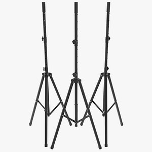 classic speaker stand 3d model