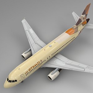 ETIHAD Airways Airbus A320 L481