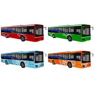 vehicle bus coach 3D model