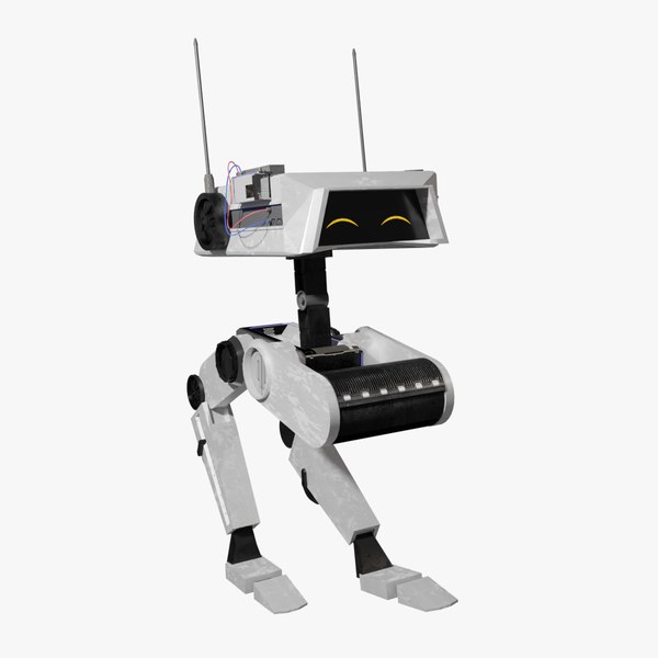 3D модель Small Robot Rigged - TurboSquid 2101477