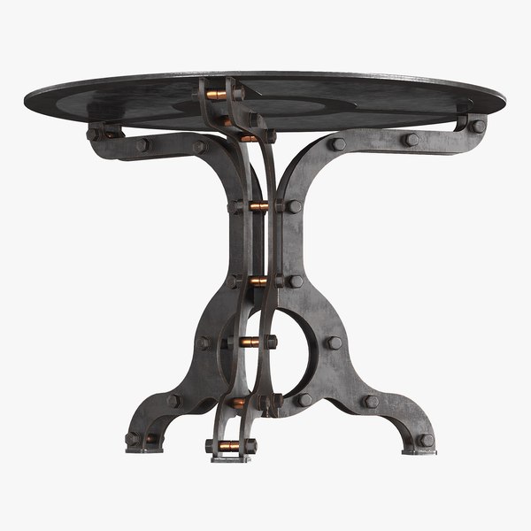 3D model rust end table - TurboSquid 1321910