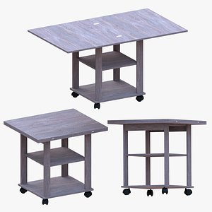 Folding coffee table