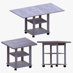 Folding coffee table