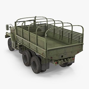 Cargo Truck M35 3D Model