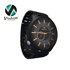 rip curl detroit 3d model