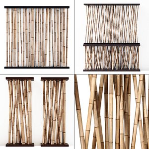 branch decor bamboo model