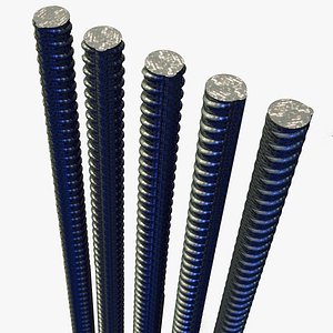 Rebar steel for reinforced concrete