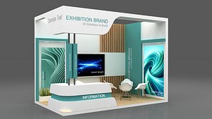 booth 3d exhibition