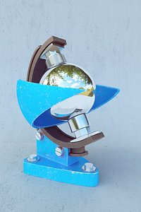 3D solar reflected model