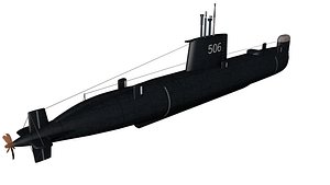 free enrico toti ssk 506 3d model