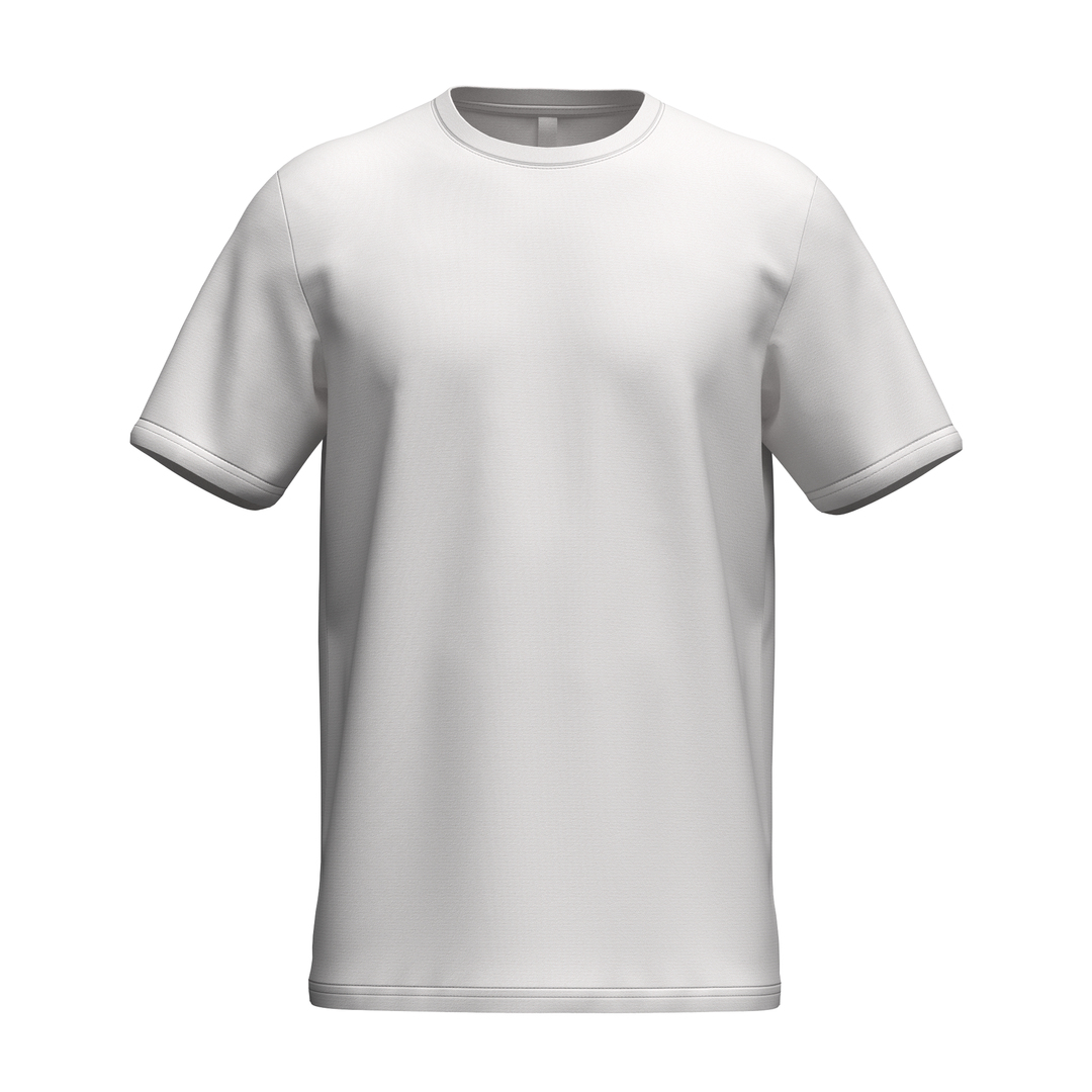 Fashionable 3D Print Pattern Tees 3D Model - TurboSquid 2290269