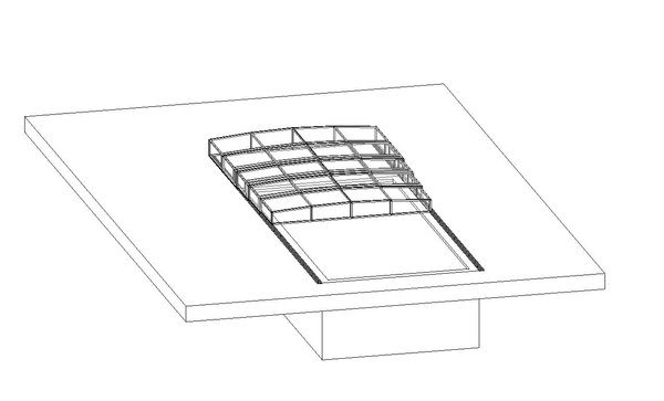 Piscina com cobertura - Família Revit paramétrica completa Modelo 3D ...