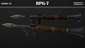 3D model rpg-7 rpg