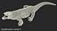 komodo dragon standing pose 3D model