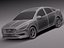 3d obj 2015 hyundai sonata