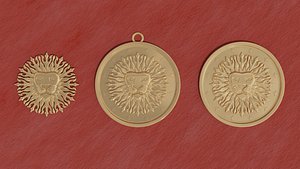 3D Lion decor and pendant