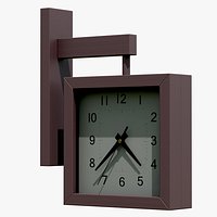 Modern Minimalist Wooden Wall Clock