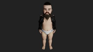 Grown up child 3D