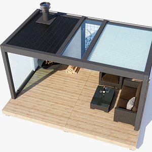 Modern garden module 2 model