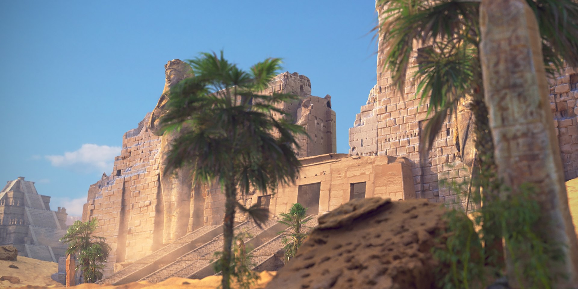 3D Ancient Egypt Scene Model - TurboSquid 1888172