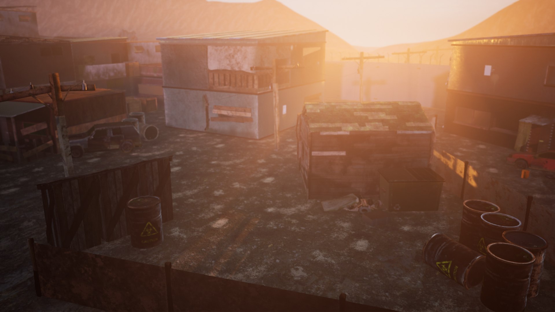 Slum Town - Asset Pack - Blender And FBX 3D Model - TurboSquid 1730671