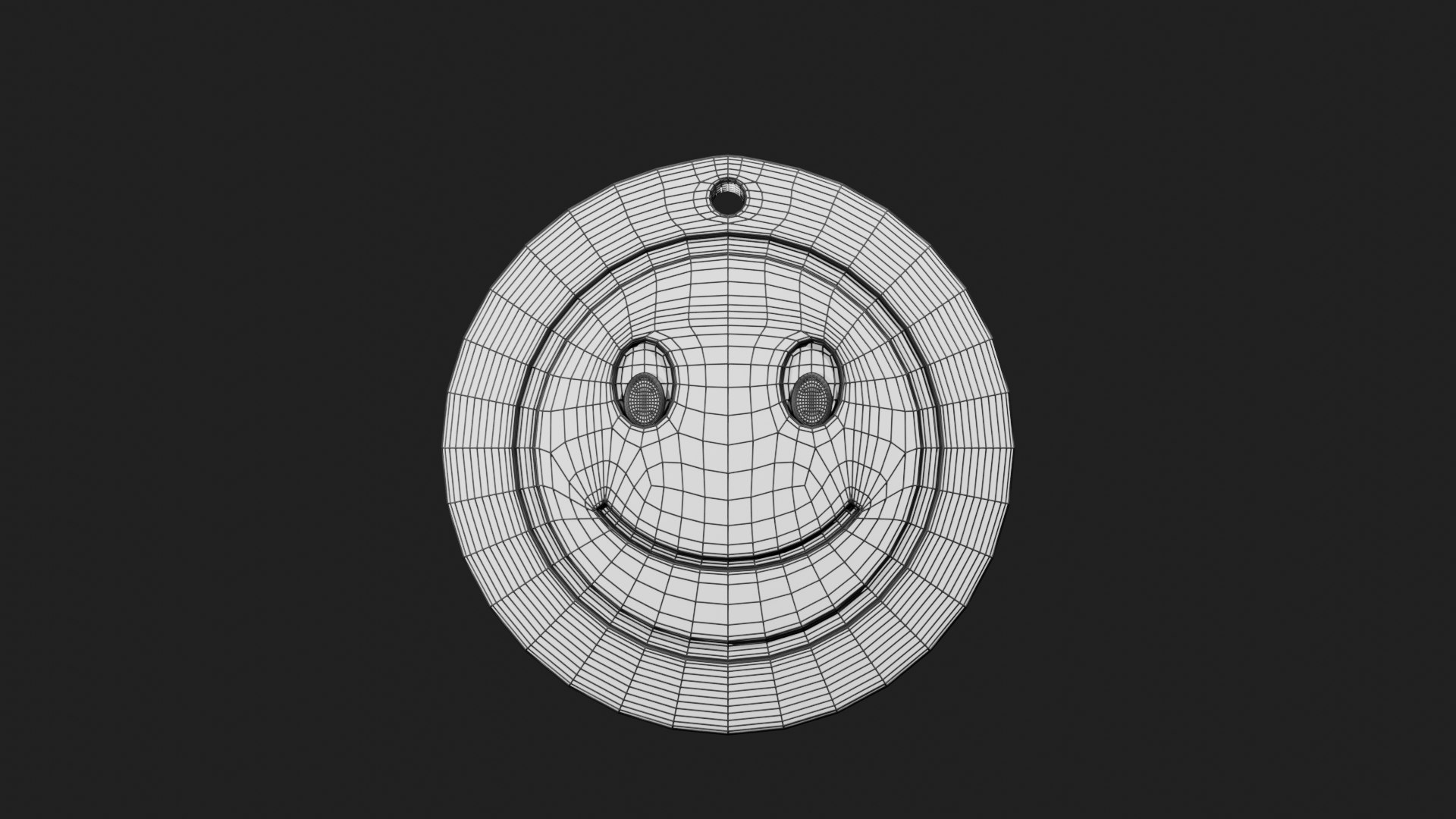 Smiley Emoji Keychain 3D Model - TurboSquid 2431552
