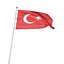Flag Turkey animated