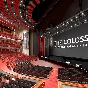 Colosseum at Caesars Palace Las Vegas Interior