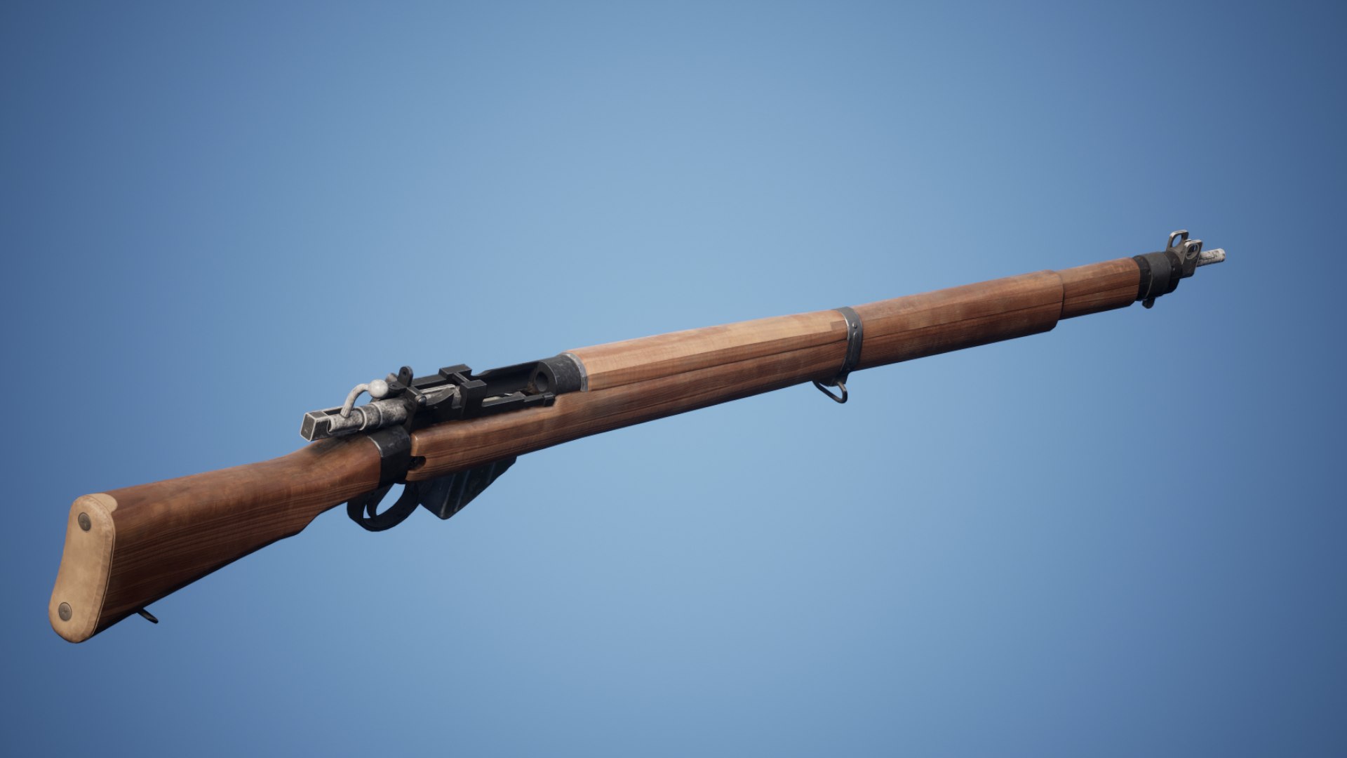 Generic WW2 Rifle 3D Model - TurboSquid 2078858