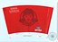Wendys Cup fotorrealista PBR modelo low-poly