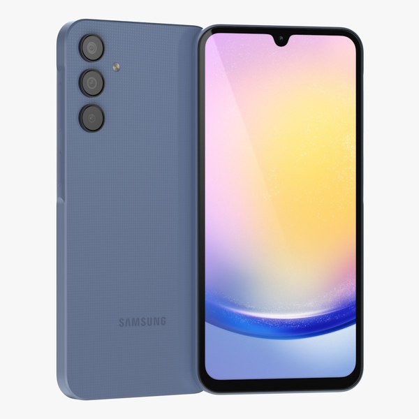 3D Samsung Galaxy A25 5G Blue