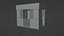 Stand, Essensstand 3D-Modell
