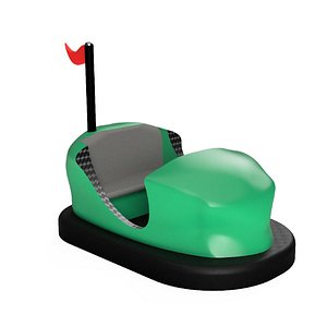 3D Bumper Car model