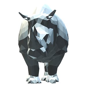 Rhino - low poly model