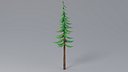 Cartoon Pine 02
