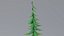 3D Cartoon Pine 02 model