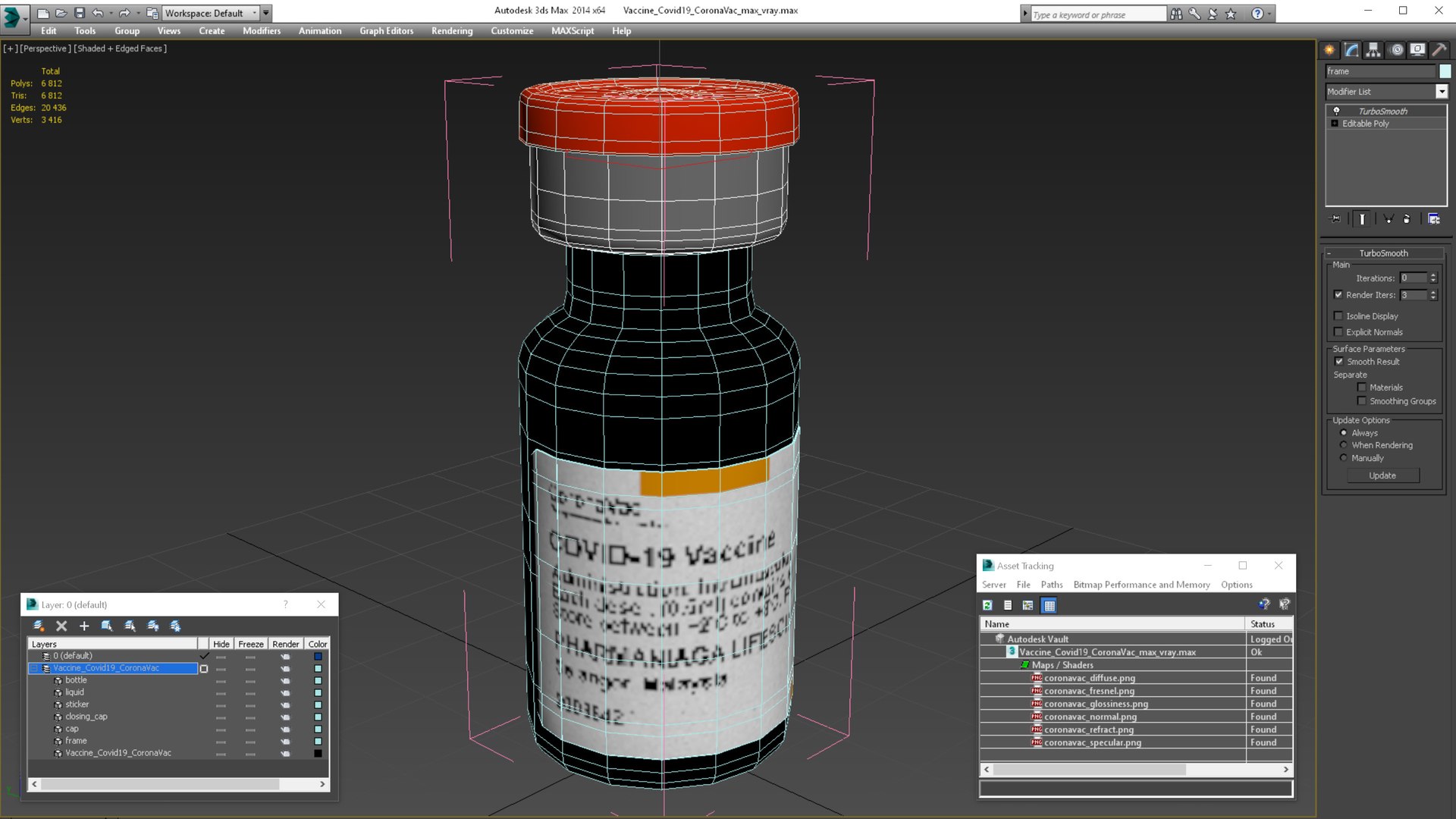 Vaccine Covid19 CoronaVac 3D model https://p.turbosquid.com/ts-thumb/oQ/pSEL2Z/4I/vaccinecovid19coronavacmb3dmodel017/jpg/1636979815/1920x1080/fit_q87/c7f2aa13d387ea0dfb41250aea0500b785c31fc4/vaccinecovid19coronavacmb3dmodel017.jpg