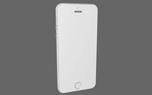 3d apple iphone 5s gold