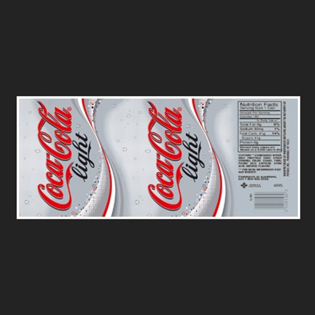 Coca Cola Coke Cans C4d