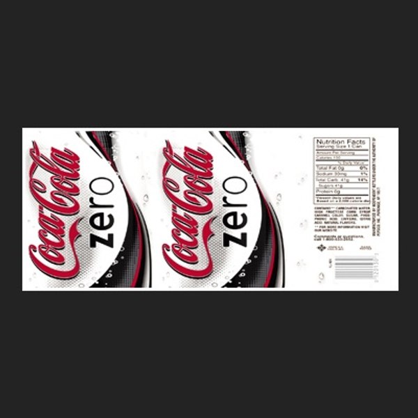 coca cola coke cans c4d