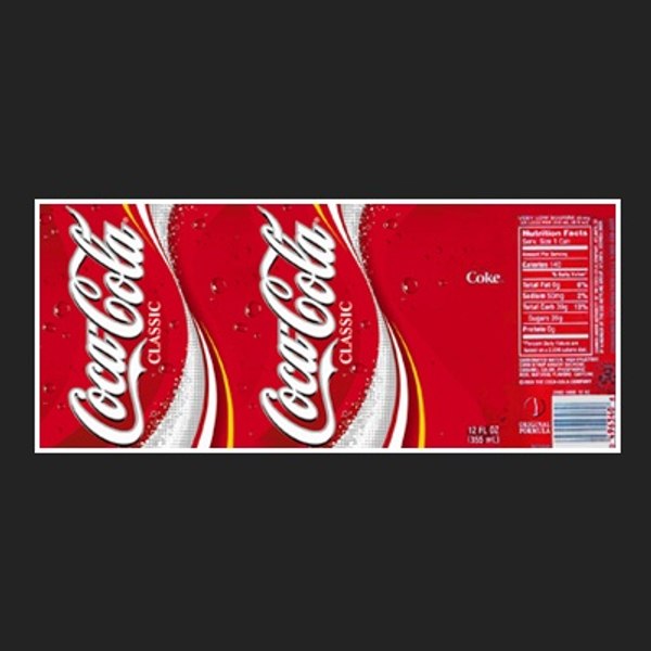 coca cola coke cans c4d