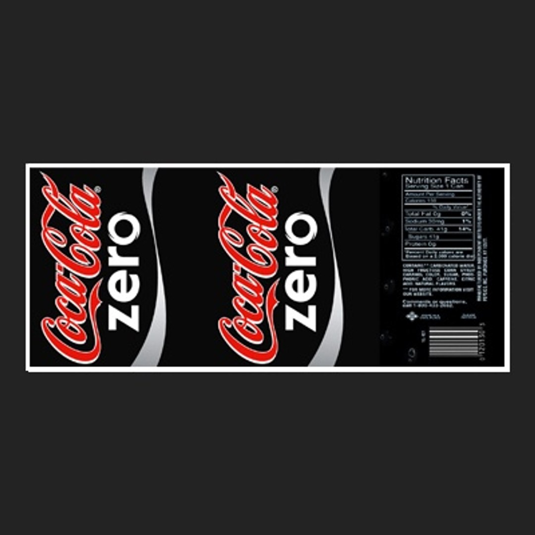 Coca Cola Coke Cans C4d