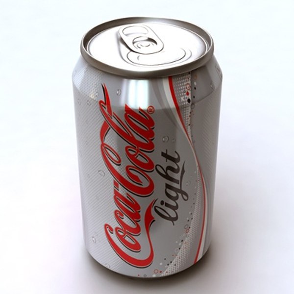 coca cola coke cans c4d