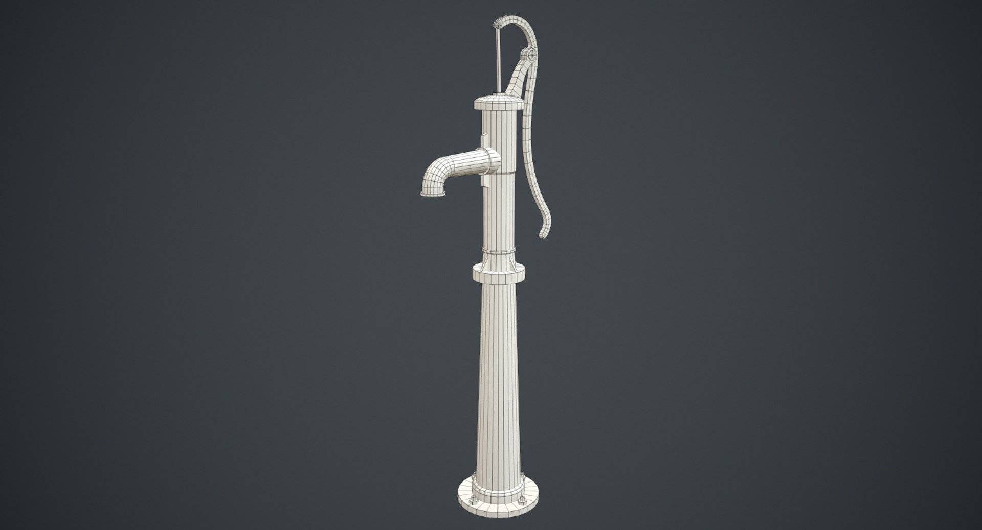 3D Hand Pump 1a Model - TurboSquid 1365464