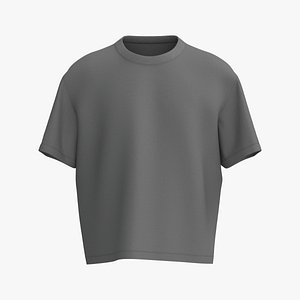 Male oversized tshirt 3D