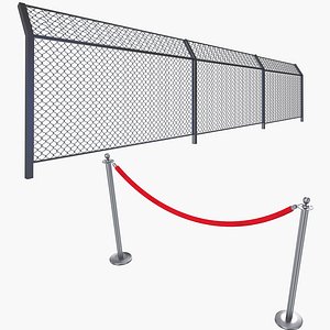 set fences 3D model