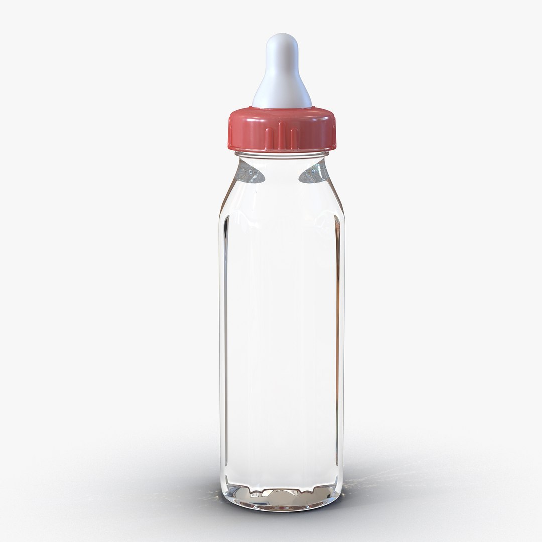 Baby Bottle 2 3D model preview