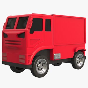 Toy Cargo Truck 3D