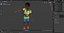 Black Child Boy Laughing Pose